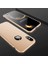 Apple iPhone x Için Kılıf Double Dip 360 Protective Gold [Apple iPhone x ile Uyumlu Kılıf - Gold] 2