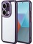 Xiaomi Redmi Note 13 Pro 4g Uyumlu Kamera Korumalı Renkli Kenar ve Çerçeve Tasarımlı Silikon Kılıf (Mor) 1