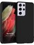 Matte Silicone Samsung Galaxy S21 Ultra Için Kılıf Siyah [Samsung Galaxy S21 Ultra ile Uyumlu Kılıf - Siyah] 2