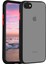 Apple iPhone 7/8 / Se 2020 Kılıf Kamera Korumalı Arkası Buzlu Kılıf (Siyah) 1