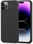 Matte Silicone Apple iPhone 14 Pro Max Için Kılıf Siyah [Apple iPhone 14 Pro Max ile Uyumlu Kılıf - Siyah] 1