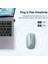 Kablosuz Fare, 2,4 Ghz USB Bağlantısı, Maks. 4000 Dpi, 18 Ay Pil Ömrü. Pc, Mac, Dizüstü Bilgisayar, Windows 11, 10, 8.1, 7, Macos, Linux ile Uyumlu (Yeşil) 2