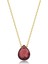 Rhodolite Damla Taşlı Kolye 1