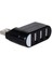 3 Port 180 Dirsek USB Hub Çoğaltıcı Çoklayıcı USB 2.0 Çoklama 5