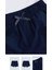 Beli Lastikli Basic Poplin Kız Çocuk Şort 3