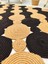 Jüt Hasır Görünümlü Desenli Modern El Örgüsü Dikdörtgen Halı Kilim 2