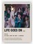 Bts Lifegoes On K-Pop Duvar Posteri - Kalın Kağıt - Çerçevesiz 1