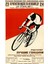 Poster Vintage Art Deco bisiklet , 1937 Sscb Bisiklet Şampiyonası Sovyet Propaganda Afişi 1
