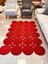 Jüt Hasır Görünümlü Desenli Modern El Örgüsü Dikdörtgen Halı Kilim 4