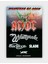 Acd cm onsters Of Rock Vintage Duvar Posteri - Duvar Dekoru - Kalın Kağıt - Çerçevesiz 1