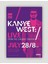 Kanye Westrock Müzik Duvar Posteri - Kalın Kağıt - Çerçevesiz 1