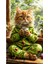 Kedi Poster - Yüksek Çözünürlük Hd Duvar Posteri Cat Poster Çerçevesiz 1