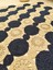 Jüt Hasır Görünümlü Desenli Modern El Örgüsü Dikdörtgen Halı Kilim 2