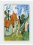 Auvers-Sur-Oise´da Sokak Vincent Van Gogh Duvar Posteri - Kalın Kağıt - Çerçevesiz 1