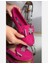 Snood Özel Tasarım Kristal Taşlı Babet Pembe 1