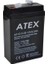 Atex 12 Volt - 2.2 Amper Dik Kare Akü (70 x 46 x 101 Mm) (4172) 1