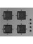 Gri Cam Ankastre Set D088 -SS208 - XE61CPR - (Elektrik Süpürgesi ) 3