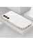 Samsung Galaxy A16 Kılıf Kamera Korumalı Parlak Gold Altın Işleme Kenarlı Yumuşak Silikon Kapak 1
