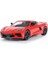 2020 Chevrolet Corvette C8 Stingray Kırmızı Pres Döküm Model Araba 1