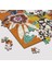 Leopar Desenli Vazo Ahşap Puzzle 4