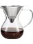 Metrashop Glory Cam Kahve Demleme Çelik Süzgeçli 850 Ml, Tek Ebat, Çok Renkli 2