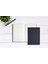Metrashop Tanıtım 4 Adet Kareli Terzi Dikişli Defter, A5 Boyutunda, Ofis Için Ideal, Planlayıcı (Siyah Kapak Tasarımı) 3