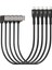 Lade-Senkronizasyon USB Lightning - 5 Adet Siyah 1
