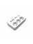Metrashop 3406 Termal Akım Korumalı, Çocuk Korumalı, 3 x Usb, 2mt Uzatma Kablosu 3nanlü Priz, Beyaz 2