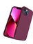 Apple iPhone 14 Promax Içi Kadife Lansman Silikon Kılıf Şok Emici Full Kasa Koruma Sağlayan Kılıf - Liquid Silicone Case Compatible Apple iPhone 14 Promax Bordo Renk 1
