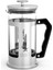 Metrashop Preziosa Kahve Presi, Kahve Veya Çay Için French Press Filtre, Paslanmaz Çelik Gövde ve Borosilikat Cam Kap, Bulaşık Makinesinde Yıkanabilir, 350 Ml, 3 Fincan Için 1