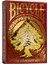 Metrashop Red Dragon Altın Folyo Premium Oyun Kartları, 1 Güverte 1