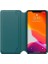 Apple iPhone 11 Pro Max Için Deri Folyo Kılıf - Tavus Kuşu 3