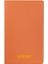 Metrashop Notes 13X21 cm Karton Kapaklı Iplik Dikişli Defter, 24 Yaprak, Düz, Kiremit 2