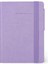 Metrashop - Şeritli Defter, SMALL,192 Sayfa, Yumuşak Pu Kapak, Fsc® Sertifikalı Kağıtta, Fildişi Kağıt 90 G/m², Aylık Planlayıcı, Bölüm, Yer Imi, 9,5X13,5 Cm, Lavanta Rengi 3