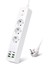 Metrashop Hızlı Şarj Istasyonu 3000W 3 Lü Priz 2 Metre Uzatma Kablosu Çoklu Priz 4 USB 2 Type C Girişli 18 Watt Pd Şarj On/off Düğmeli 1