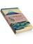 Metrashop Mount Fuji Series Iv - A6, Hokusai 4'lü Defter Seti Iv, Çizgisiz, Toplam 192 Sayfa, Her Biri 48 Sayfa, Tel Dikiş, Esnek Kapak, Oval Kenar, Tuval Doku, 60 Gram, Sarı Krem Renk 1