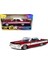 1964 Chevy Impala Lowrider Metalik Kırmızı Pres Döküm Model Araba 1