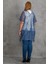 Kadın Indigo Astarsız Dantel Tül Tunik 65N18430 4