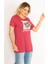 Kadın Gül Kurusu Dijital Baskılı Bluz 65N34685 2