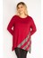 Kadın Bordo Sim Detaylı Tunik 65N35186 3