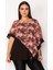 Kadın Siyah İçi Viskon Atletli Şifon Pelerin Tunik 65N31536 3