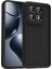 Xiaomi Redmi Note 14 Pro Plus Kılıf Kamera Korumalı Frm Ananas Kapak - Siyah 1