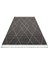 Urb 02 Black Grey - Urban - Etnik Desenlere Sahip Hav Toz Vermez Yumuşak Dokulu Modern Halı 2