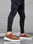 BA0003 Bağcıklı Süet Klasik Taba Beyaz Yüksek Taban Casual Erkek Ayakkabı 3