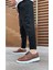 BA0003 Bağcıklı Klasik Taba Beyaz Kalın Taban Casual Erkek Ayakkabı 1