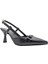 Pauline | Kadın Abiye Arkası Açık Stiletto - Pauline - Siyah - 38 4