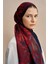 Bordo Ed Scarf Celebrity Carmina Şal 2