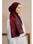 Bordo Ed Scarf Celebrity Carmina Şal 4