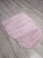 Yamalıhome Peluş Halı Apost Pembe 75X100CM Post Halı 2
