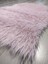 Yamalıhome Peluş Halı Apost Pembe 75X100CM Post Halı 3